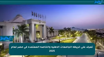 تعرف على خريطة الجامعات الأهلية والخاصة المعتمدة في مصر لعام 2025